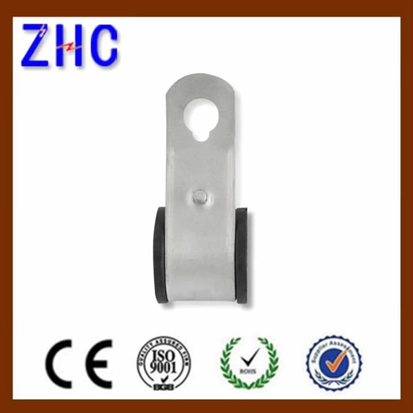 Aluminum Alloy UV Black Thermoplastic PTB Suspension Clamp For four cores ADSS Optical Fiber Cable3