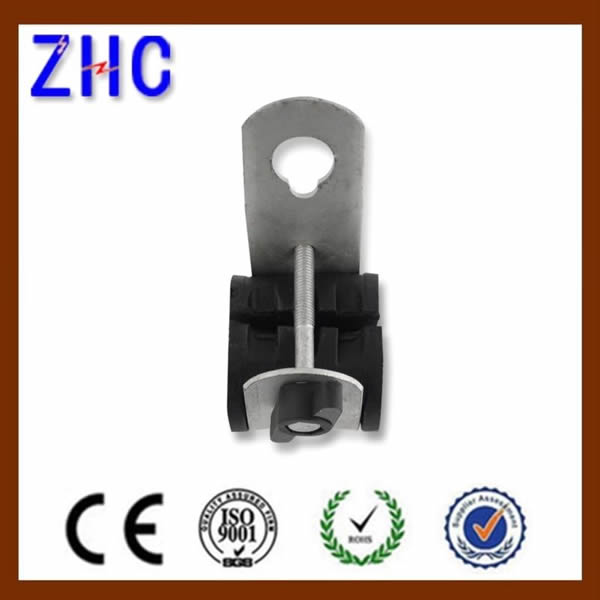 Aluminum Alloy UV Black Thermoplastic PTB Suspension Clamp For four cores ADSS Optical Fiber Cable2