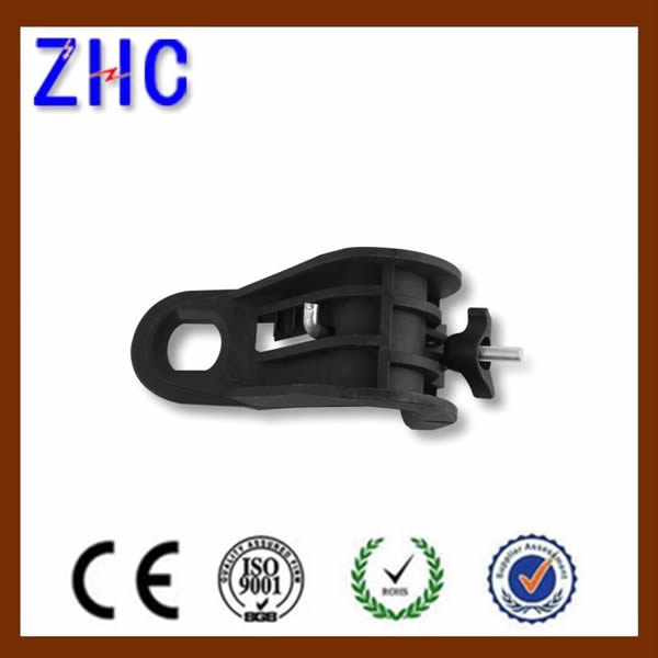 Low Voltage Overhead Line Solutions UV Black Thermoplastic Suspension Clamp Assembly For 4 Core Insulated Conductor2