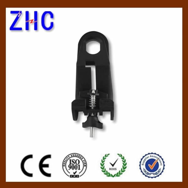 Low Voltage Overhead Line Solutions UV Black Thermoplastic Suspension Clamp Assembly For 4 Core Insulated Conductor3