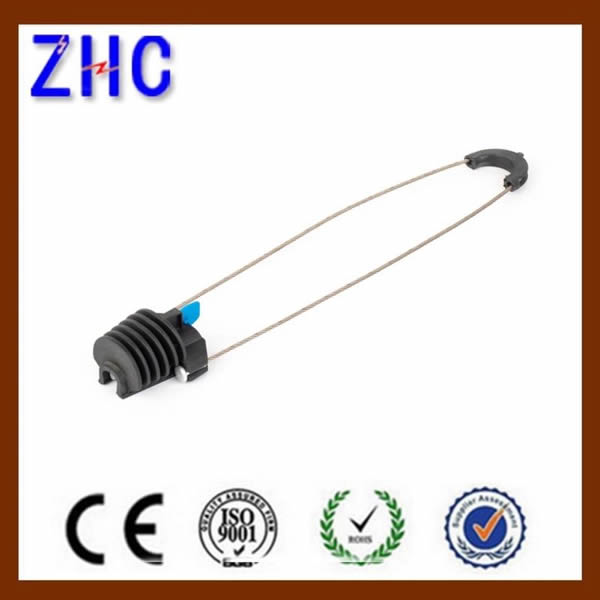 Optical Cable Accessories PA Plastic Dead End Cable Tension Clamp