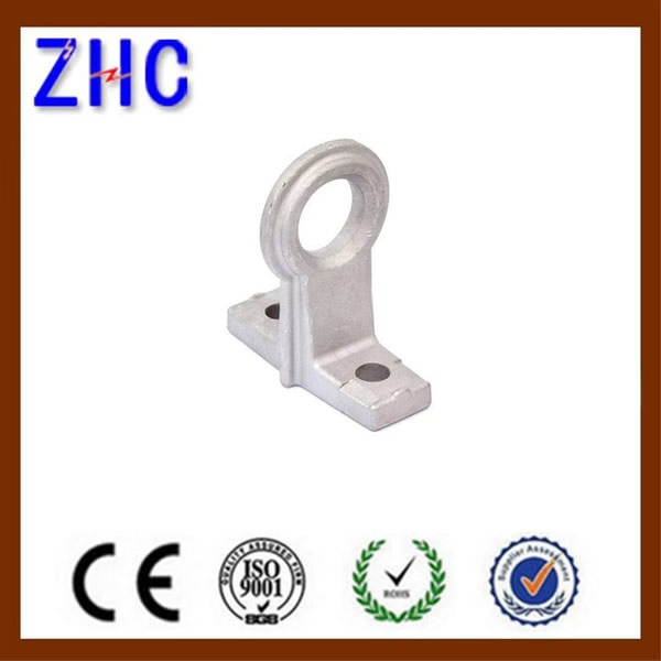 Pole Mounted Aluminium Alloy Round Suspension Clamp Bracket Used with