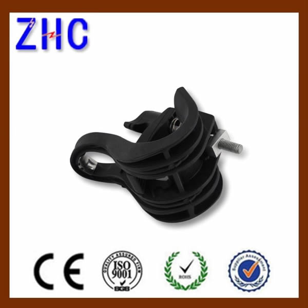 PSP25120 Overhead Line Fiber Glass Reforced Nylon Plastic Anchoring Suspension Clamp For LV Four Cores Aerial Cable2