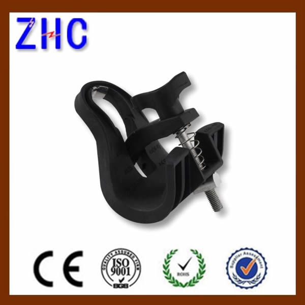 PSP25/120 Overhead Line Fiber Glass Reforced Nylon Plastic Anchoring Suspension Clamp For LV Four Cores Aerial Cable