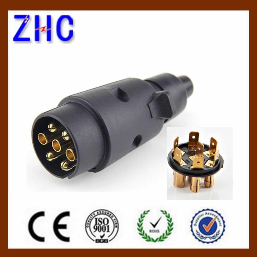 Vehicle used 7P 12V Plastic Trailer Connector With Fast Insert Wire