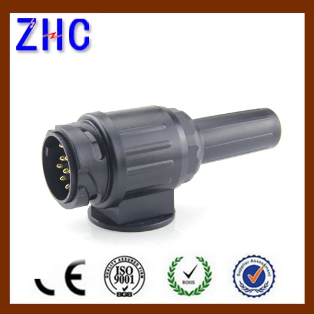 Euro Waterproof 13Pin 12V Caravan Trailer Plug Connector ZHICHENG